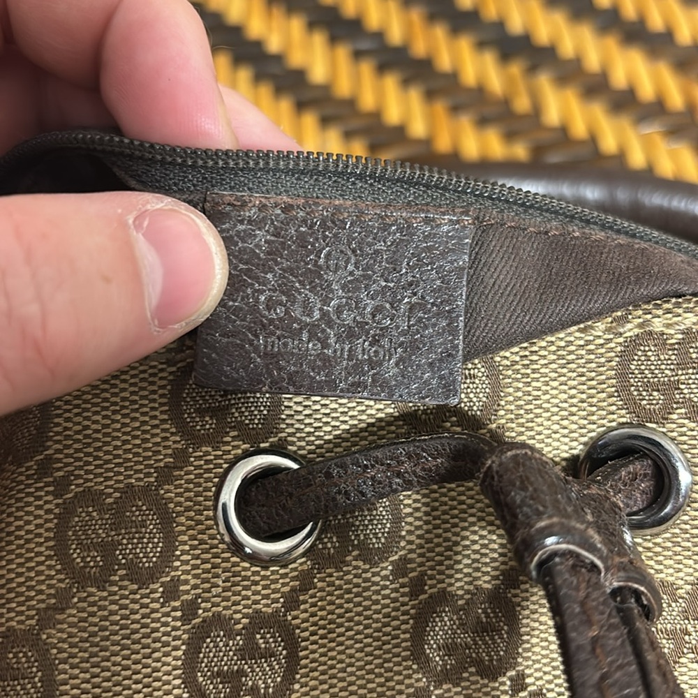 Gucci GG Monogram Canvas Hobo Bag 115006 - Picture 6 of 9